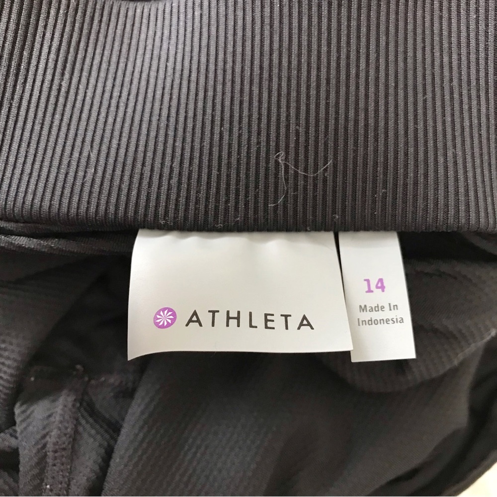 Athleta Black Midtown Skort Size 14 Activewear Casual Travel Tennis Outdoor - Picture 12 of 16